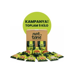 Nattane Karışık Kuruyemiş Koli (10 Çeşit / 5 KG)