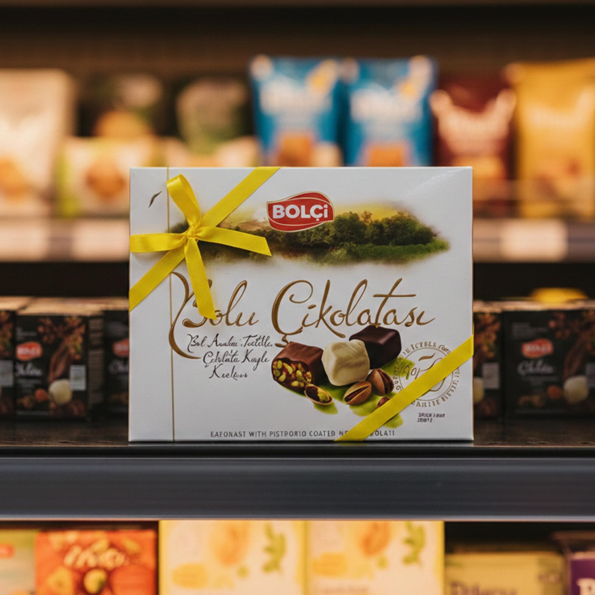 Nattane - Bolçi Antep Fıstıklı Kutu Çikolata ( 160gr ) 2 Nattane - Bolçi Antep Fıstıklı Kutu Çikolata ( 160gr ) - Görsel 2