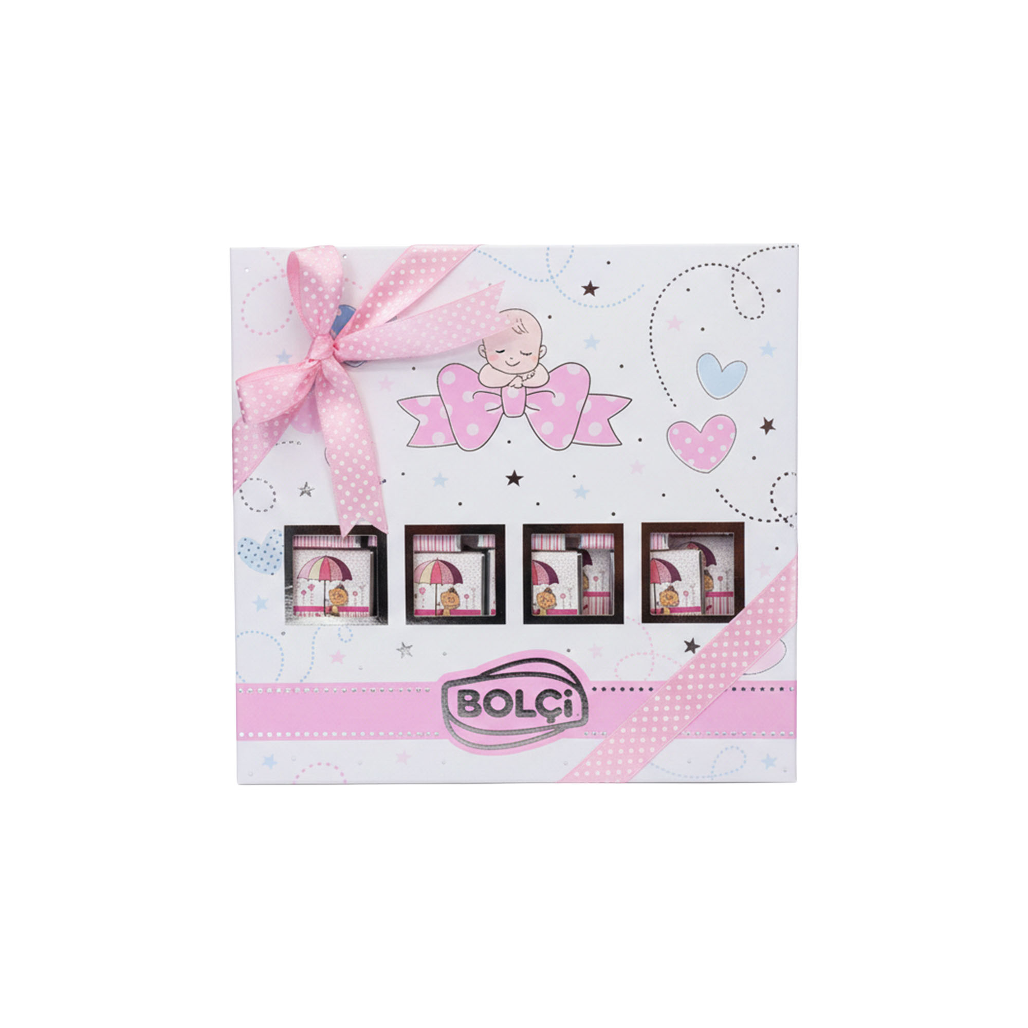 Bolçi Madlen Bebek Pembe Kutu Çikolata 1 Bolçi Madlen Bebek Pembe Kutu Çikolata