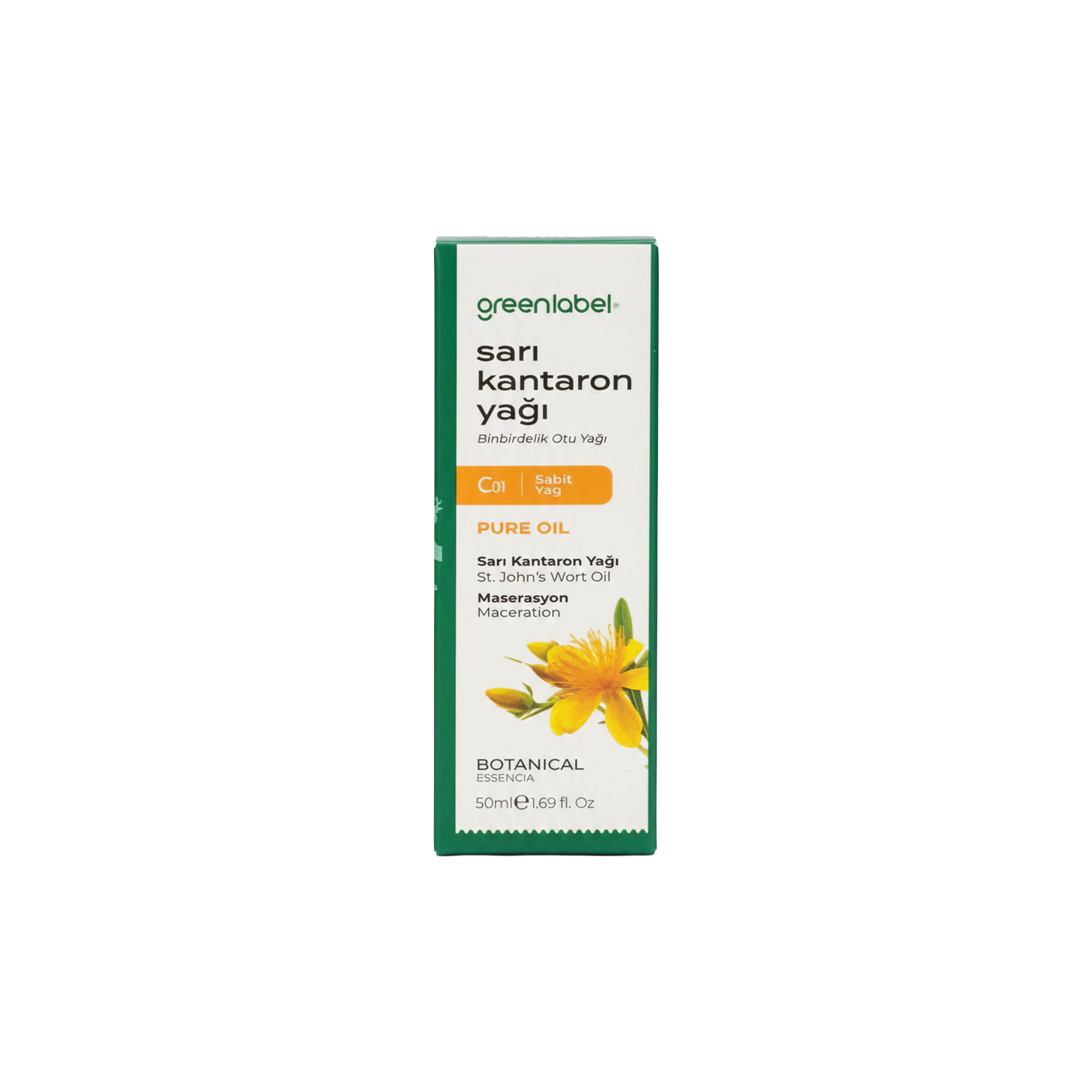 Nattane - GreenLabel Sarı Kantaron Yağı 50 ml 1 Nattane - GreenLabel Sarı Kantaron Yağı 50 ml